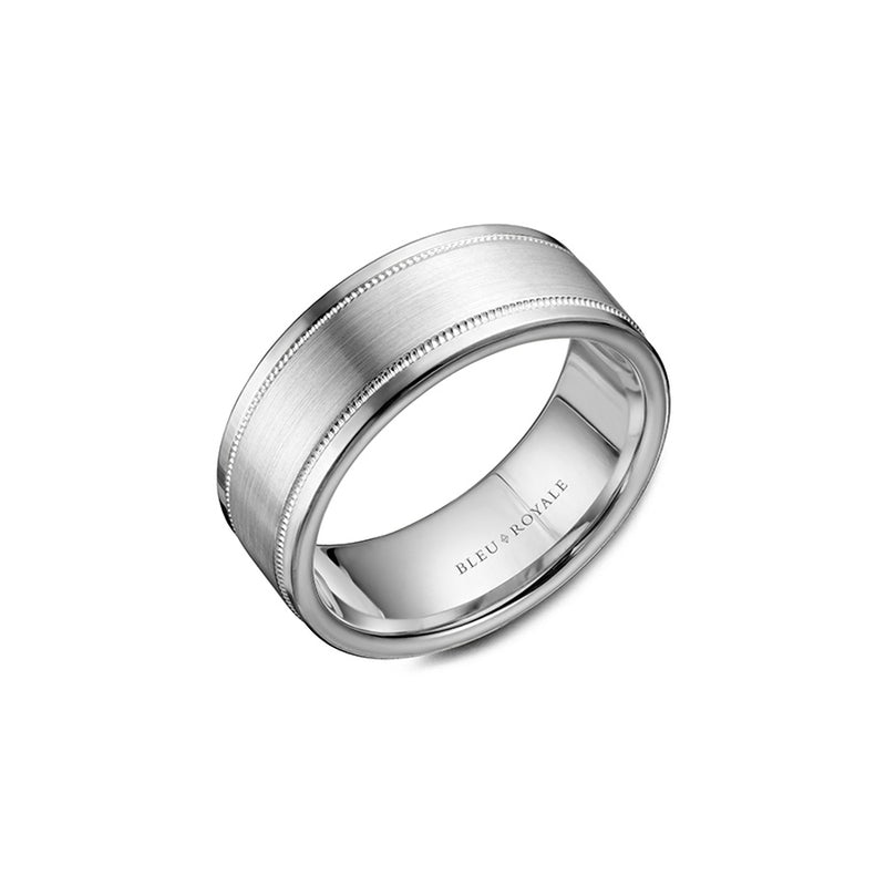 Bleu Royale Men's Wedding Band RYL-038W85