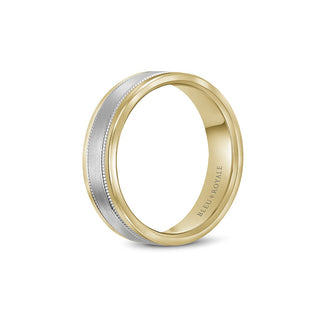 Bleu Royale Men's Wedding Band RYL-038WY6
