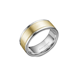 Bleu Royale Men's Wedding Band RYL-038YW85