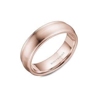 Bleu Royale Men's Wedding Band RYL-039R65