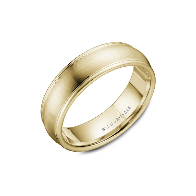 Bleu Royale Men's Wedding Band RYL-039Y65