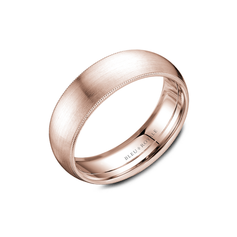 Bleu Royale Men's Wedding Band RYL-040R65