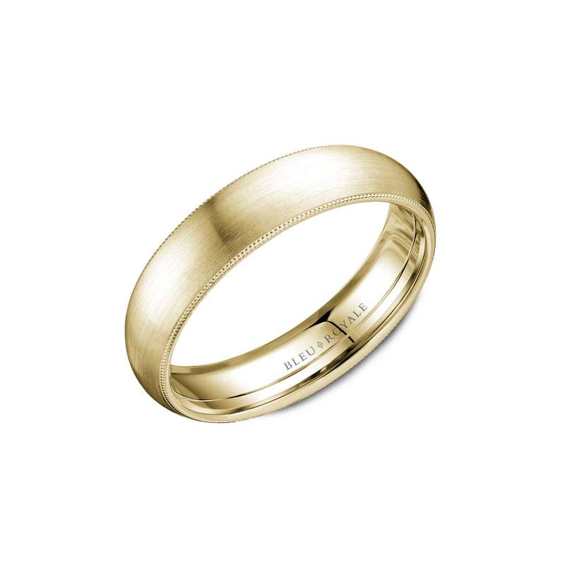 Bleu Royale Men's Wedding Band RYL-040Y55