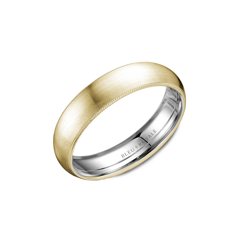 Bleu Royale Men's Wedding Band RYL-040YW55