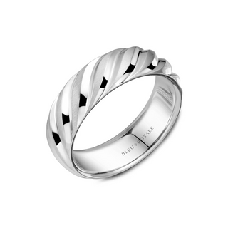 Bleu Royale Men's Wedding Band RYL-044W7