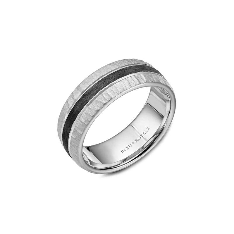 Bleu Royale Men's Wedding Band RYL-046W8