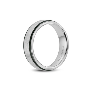 Bleu Royale Men's Wedding Band RYL-048W6
