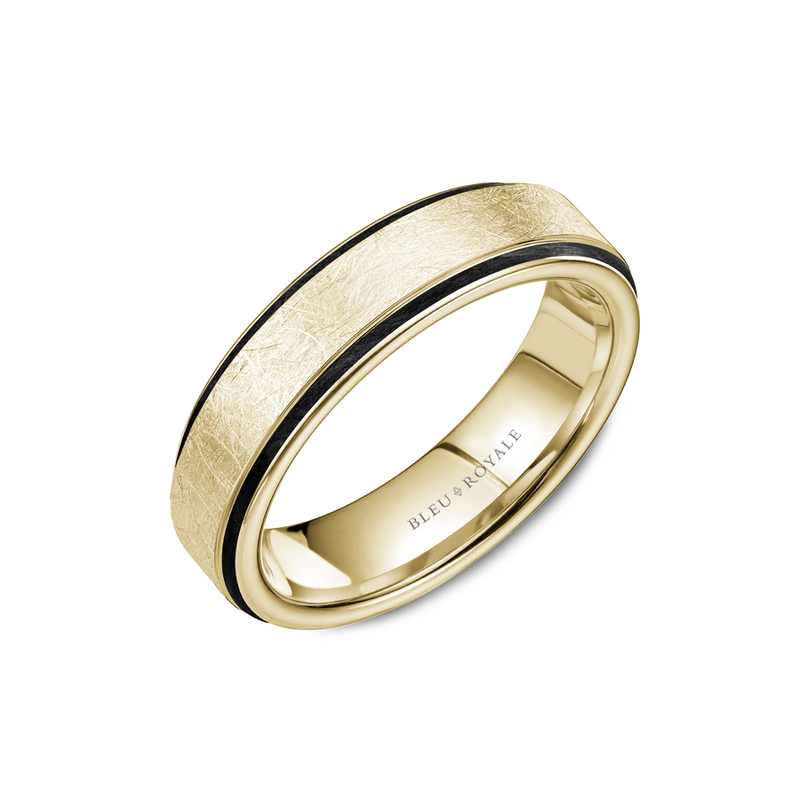 Bleu Royale Men's Wedding Band RYL-048Y6