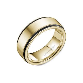 Bleu Royale Men's Wedding Band RYL-048Y85SP