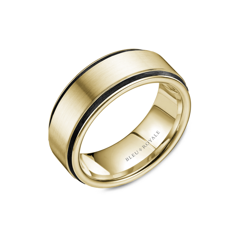 Bleu Royale Men's Wedding Band RYL-048Y85SP