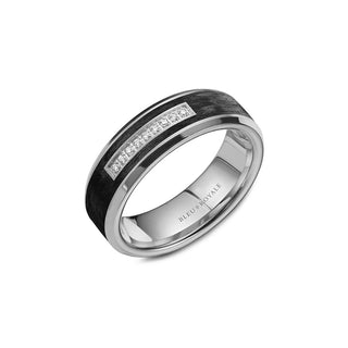 Bleu Royale Men's Wedding Band RYL-049WD7