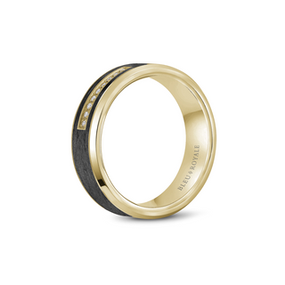 Bleu Royale Men's Wedding Band RYL-049YD7