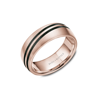 Bleu Royale Men's Wedding Band RYL-050R8