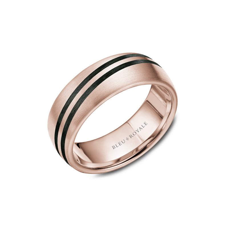Bleu Royale Men's Wedding Band RYL-050R8