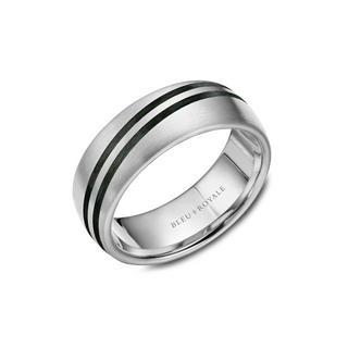 Bleu Royale Men's Wedding Band RYL-050W8