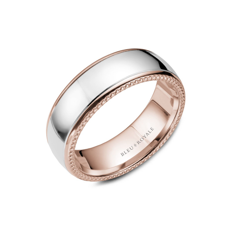 Bleu Royale Men's Wedding Band RYL-054WR75