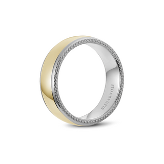 Bleu Royale Men's Wedding Band RYL-054YW75