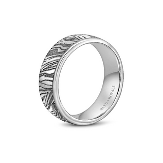 Bleu Royale Men's Wedding Band RYL-055W8