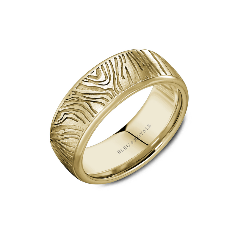 Bleu Royale Men's Wedding Band RYL-055Y8