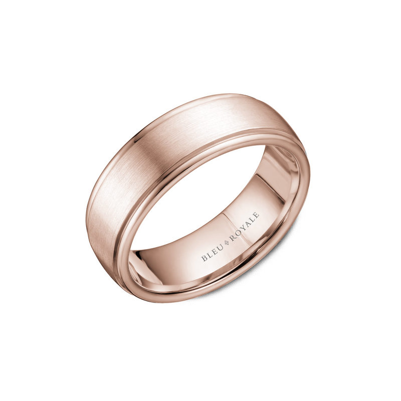 Bleu Royale Men's Wedding Band RYL-058R75