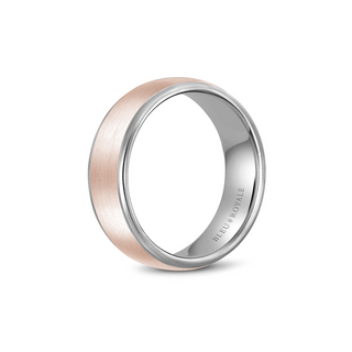 Bleu Royale Men's Wedding Band RYL-058RW75