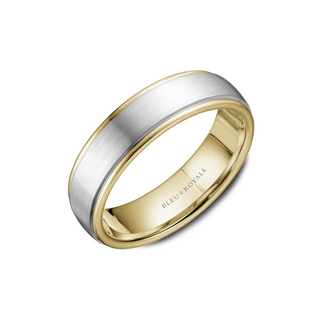 Bleu Royale Men's Wedding Band RYL-058WY65