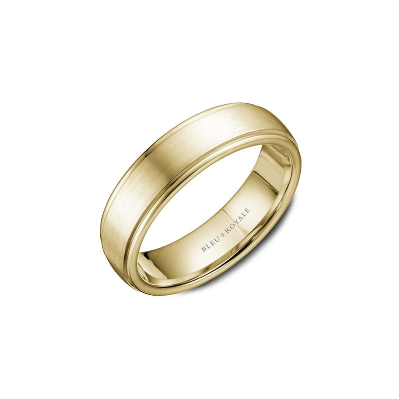Bleu Royale Men's Wedding Band RYL-058Y65