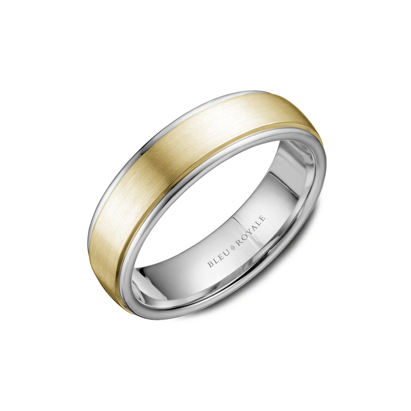 Bleu Royale Men's Wedding Band RYL-058YW65