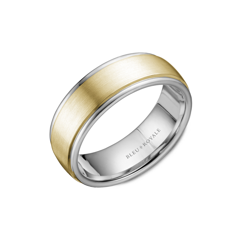 Bleu Royale Men's Wedding Band RYL-058YW75