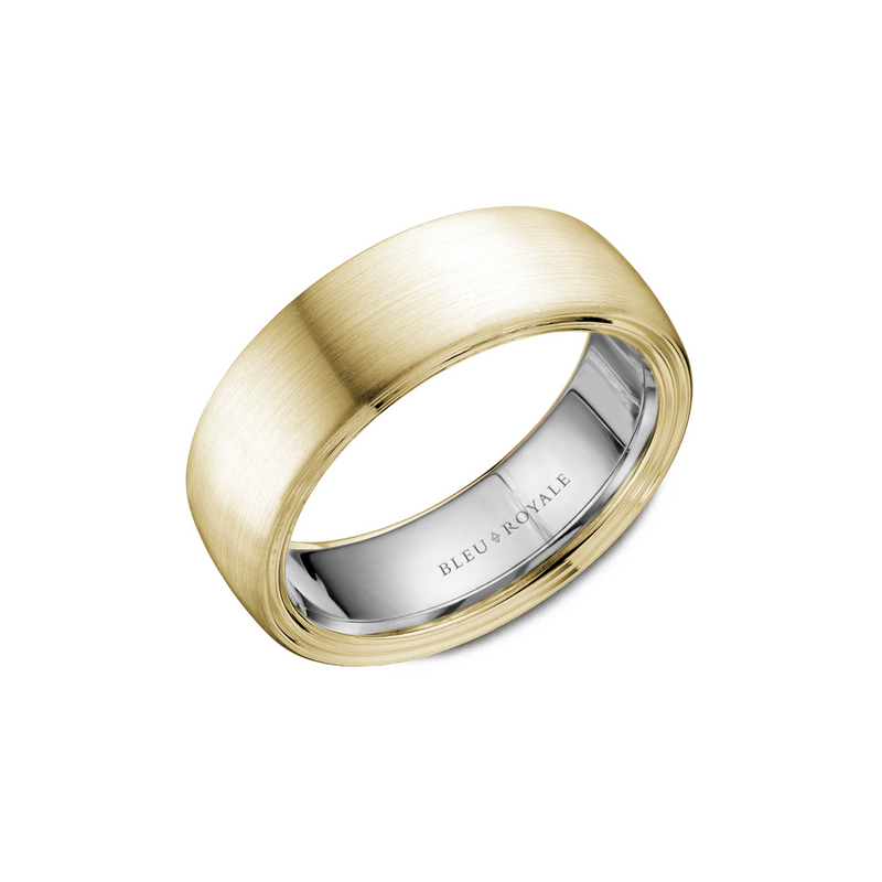 Bleu Royale Men's Wedding Band RYL-059YW75