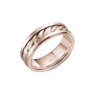 Bleu Royale Men's Wedding Band RYL-060R75