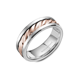 Bleu Royale Men's Wedding Band RYL-060RW75