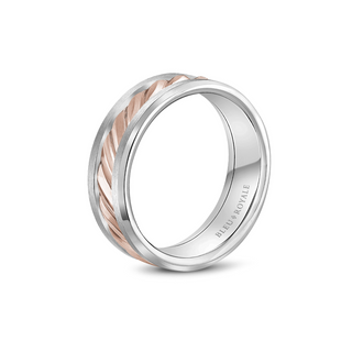 Bleu Royale Men's Wedding Band RYL-060RW75