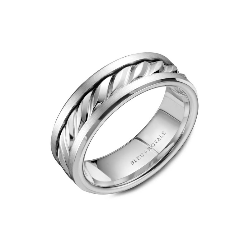 Bleu Royale Men's Wedding Band RYL-060W75