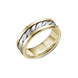 Bleu Royale Men's Wedding Band RYL-060WY75