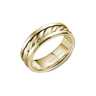 Bleu Royale Men's Wedding Band RYL-060Y75