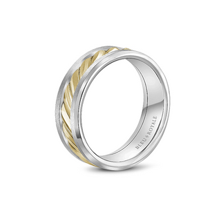 Bleu Royale Men's Wedding Band RYL-060YW75