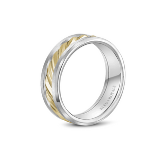 Bleu Royale Men's Wedding Band RYL-060YW75