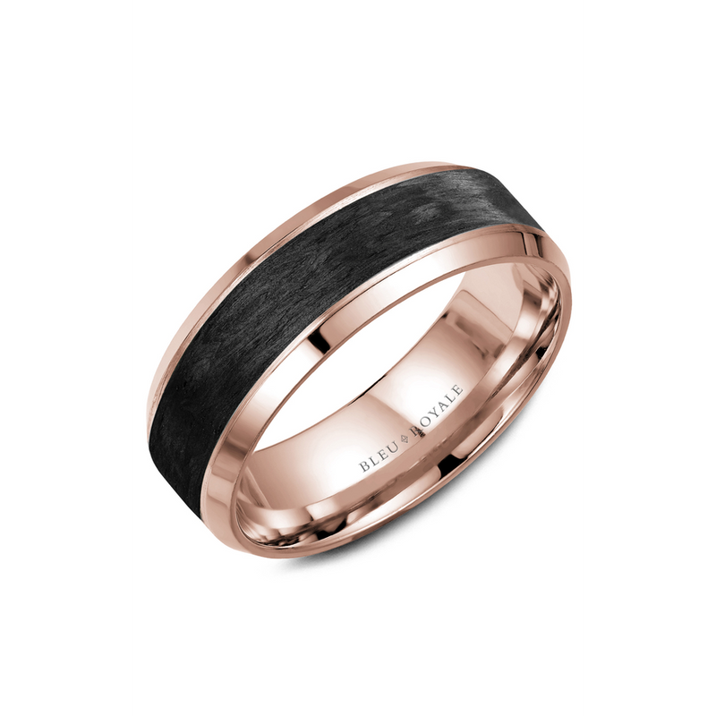 Bleu Royale Men's Wedding Band RYL-064R75