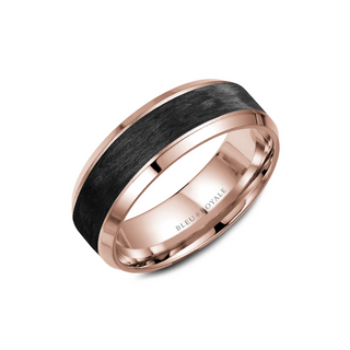 Bleu Royale Men's Wedding Band RYL-064R75