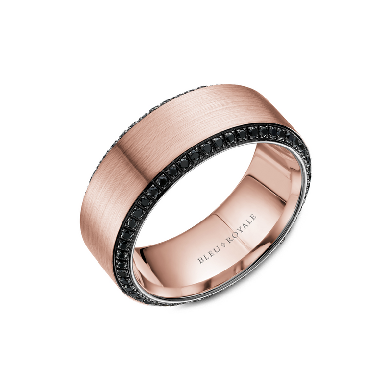Bleu Royale Men's Wedding Band RYL-067RBD9