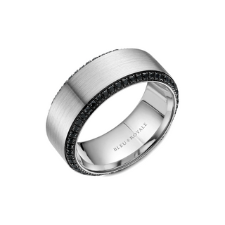 Bleu Royale Men's Wedding Band RYL-067WBD9