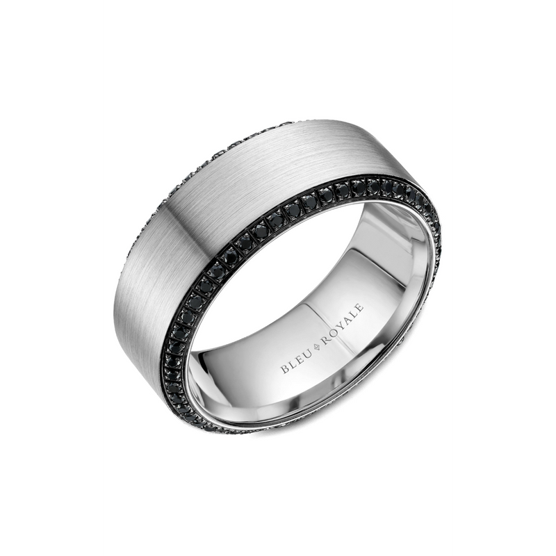 Bleu Royale Men's Wedding Band RYL-067WBD9