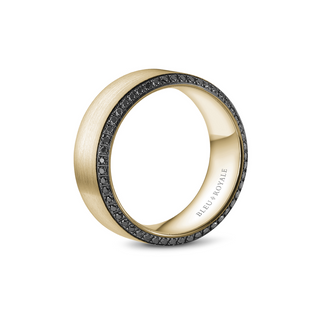 Bleu Royale Men's Wedding Band RYL-067YBD9