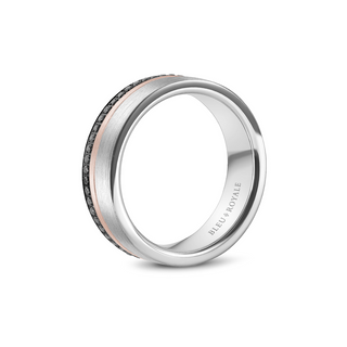 Bleu Royale Men's Wedding Band RYL-070RWBD7