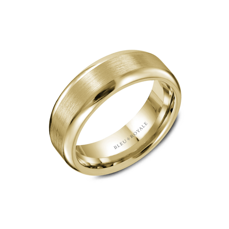 Bleu Royale Men's Wedding Band RYL-075Y7