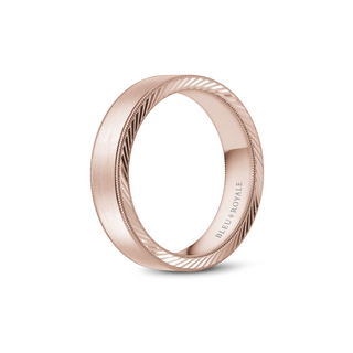 Bleu Royale Men's Wedding Band RYL-078R5