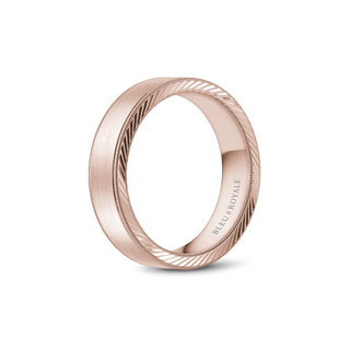 Bleu Royale Men's Wedding Band RYL-078R6