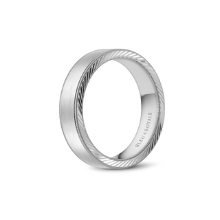 Bleu Royale Men's Wedding Band RYL-078W5