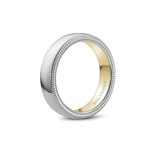Bleu Royale Men's Wedding Band RYL-079WY55